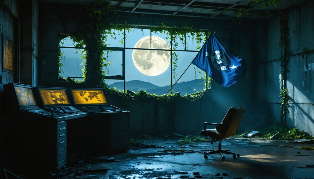 ghostly remnants of military