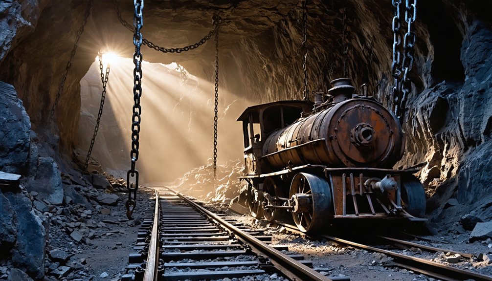 ghostly secrets of mines