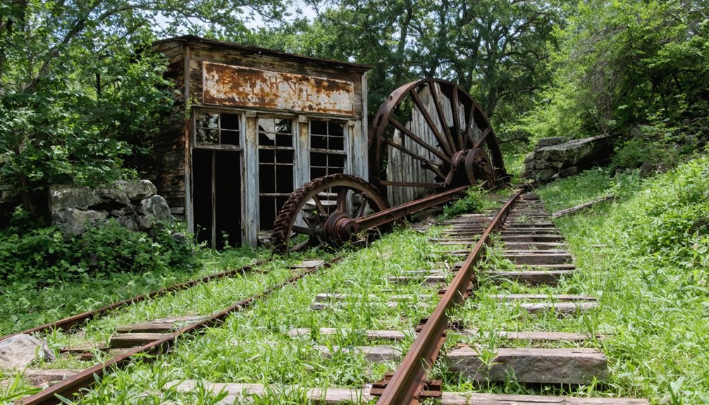 gold rush archaeological remnants