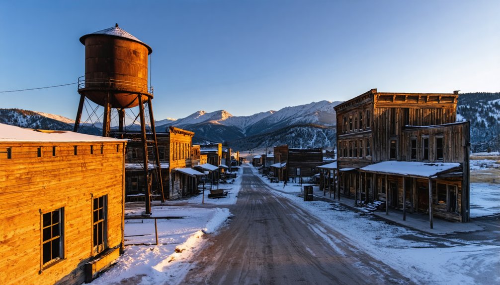 golden hour aerial photography