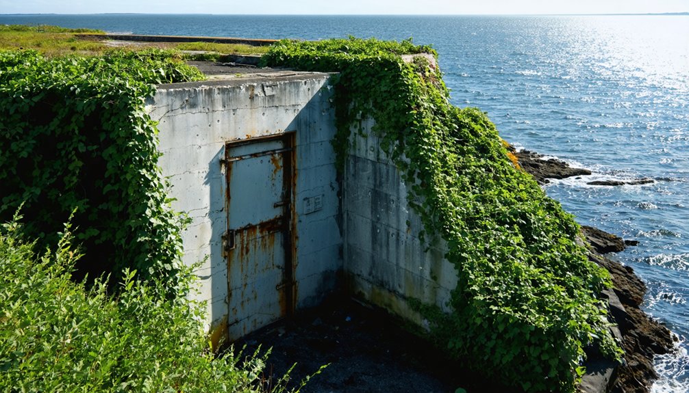 gould island naval ruins photography