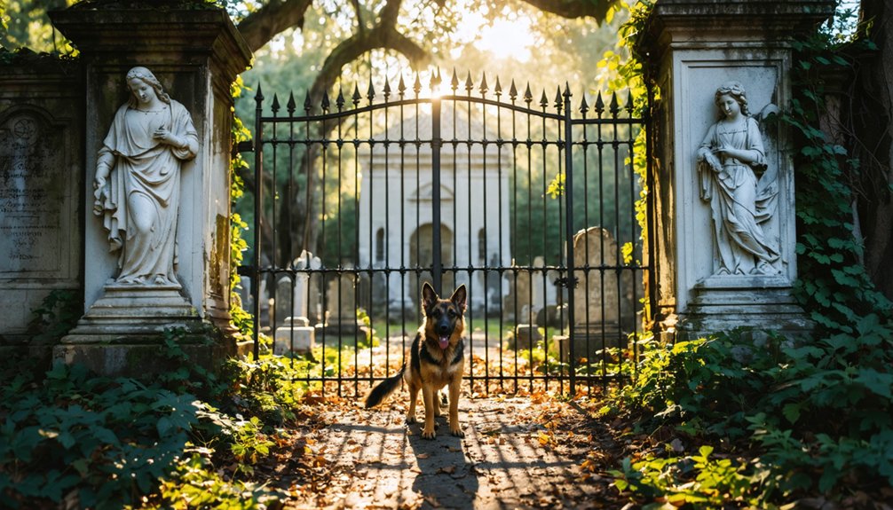 haunted cemeteries pet safety