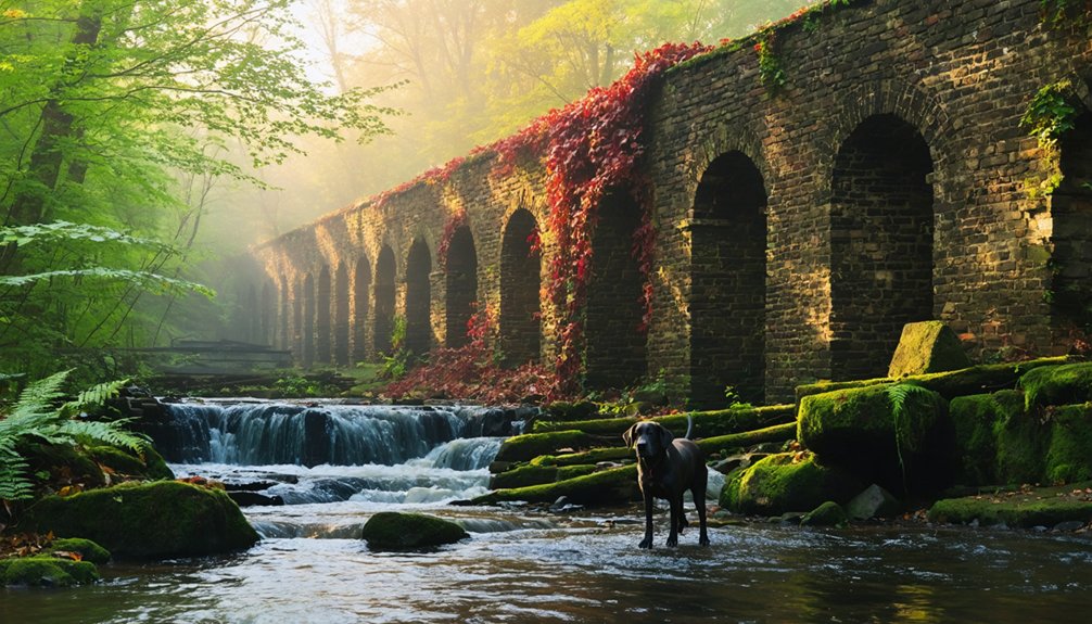 haunting ghost town ruins