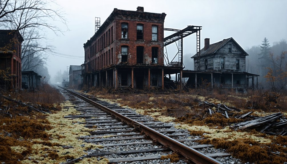 hauntingly deserted pennsylvania settlements