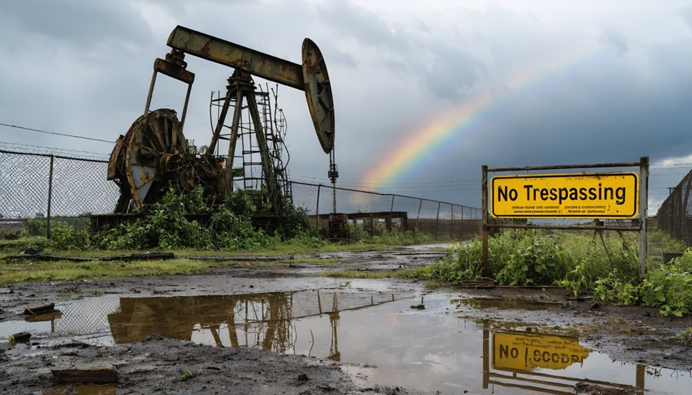 hazardous abandoned oil sites