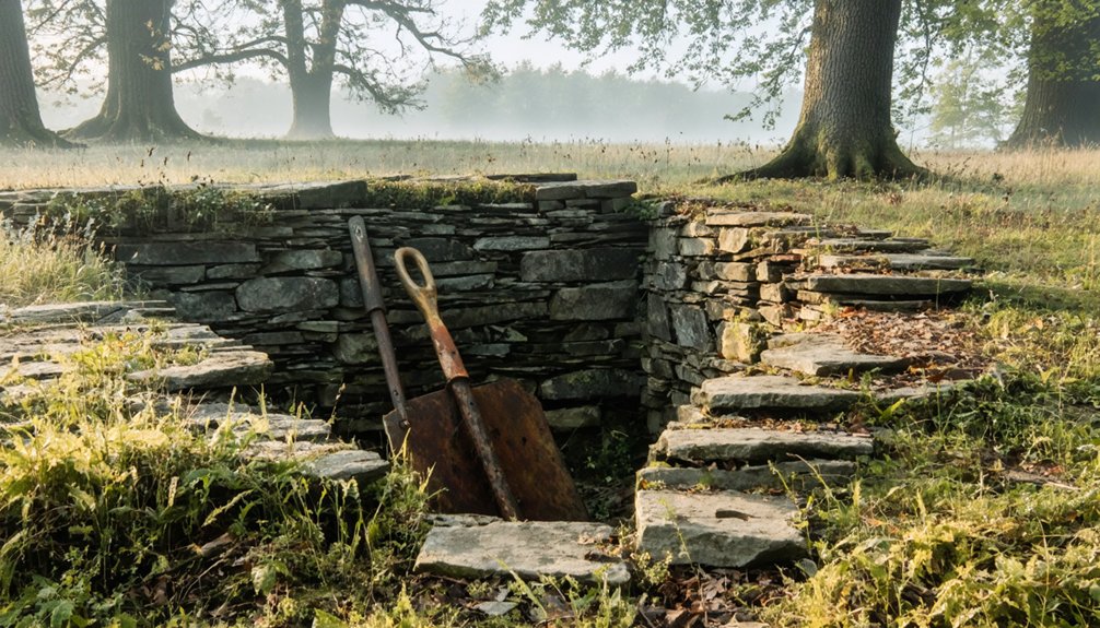 historic farming settlement ruins