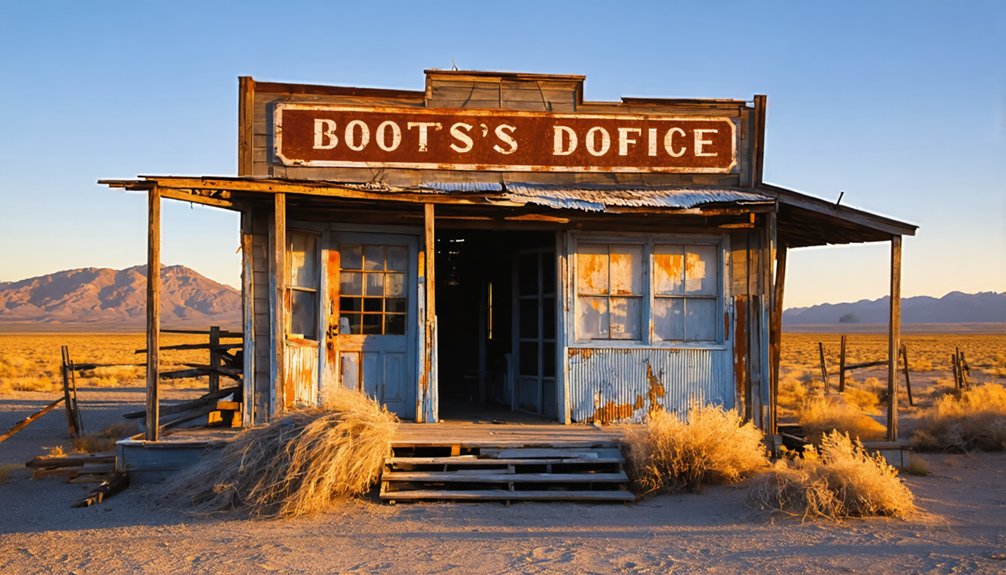 historic ruins in ghost towns