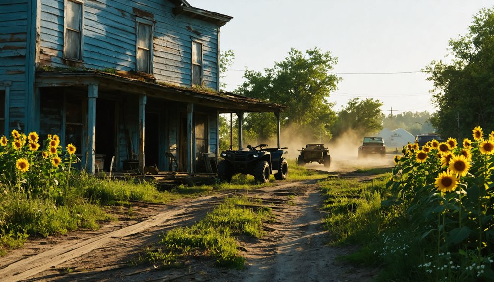 historical exploration with trails