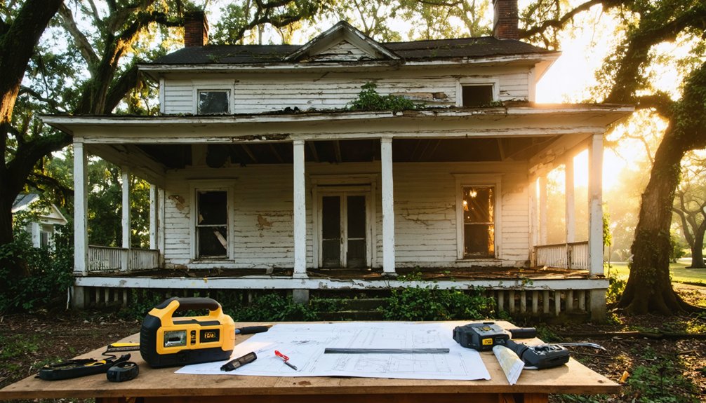 historically accurate restoration blueprint