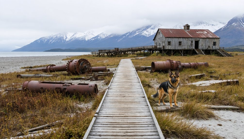 isolated coastal ghost town