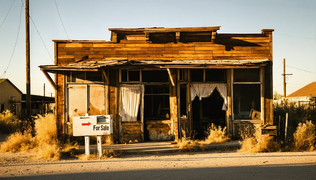 living legally in ghost towns