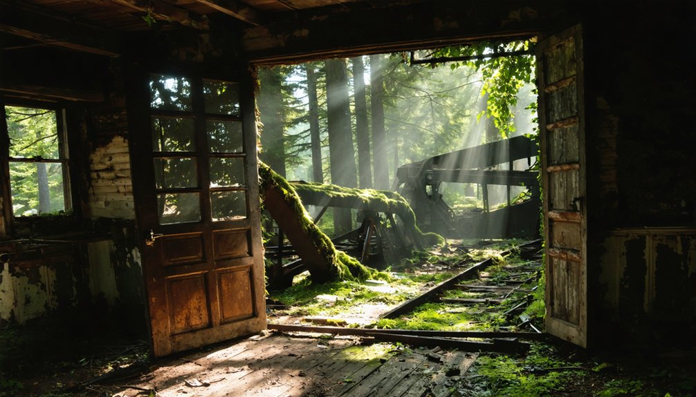 logging boom towns emerged