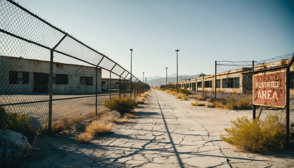military base ghost towns
