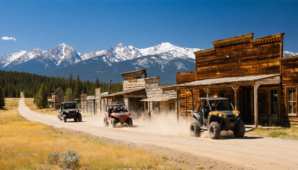 multi site atv ghost town exploration