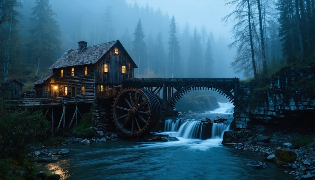 mysterious echoes haunt crystal mill