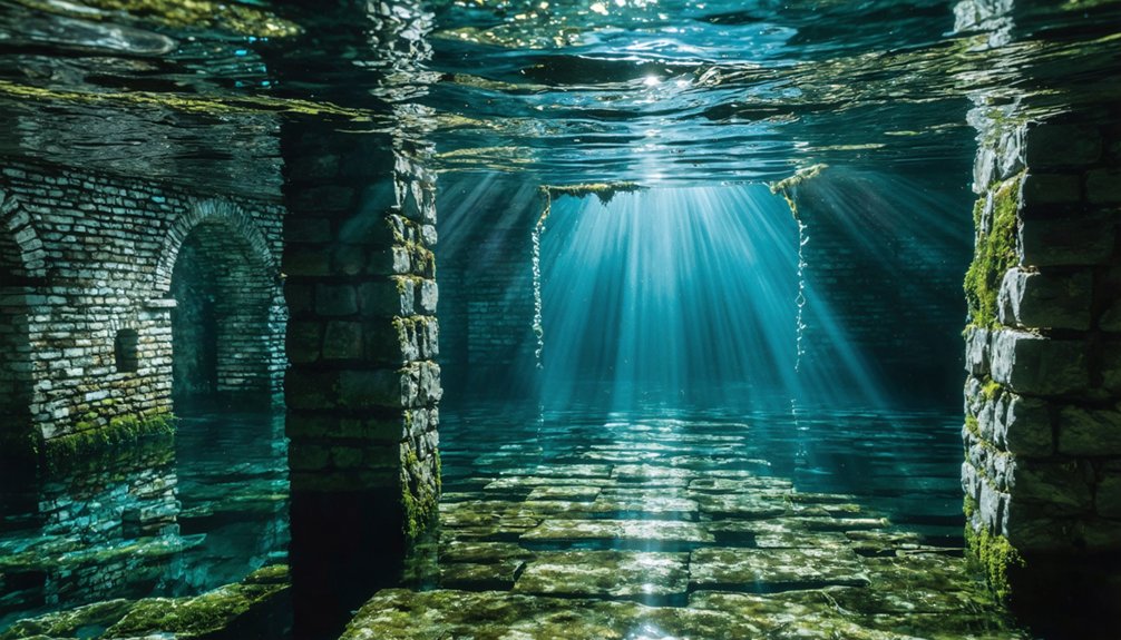 mysterious sunken towns near rivers