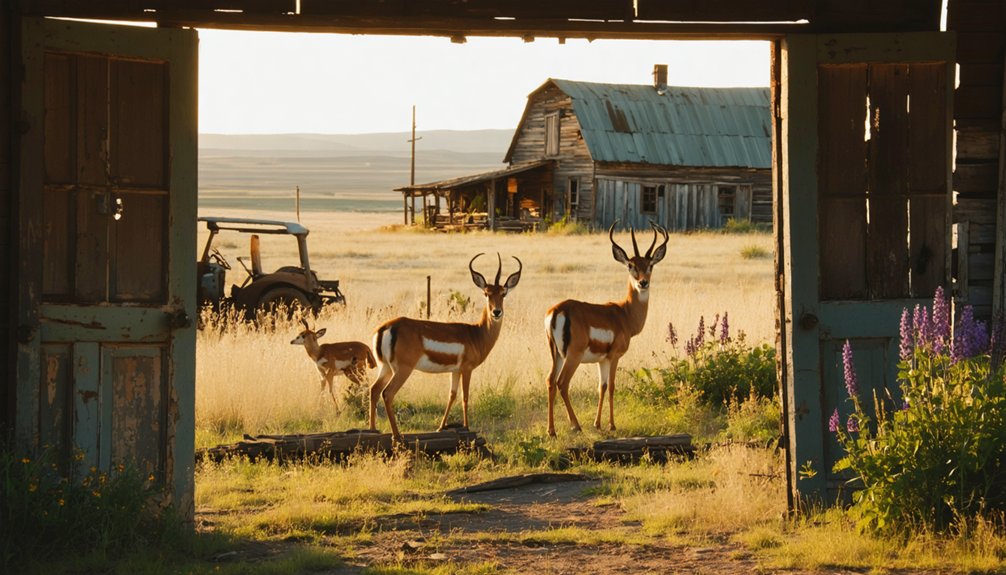 nature reclaiming urban remnants