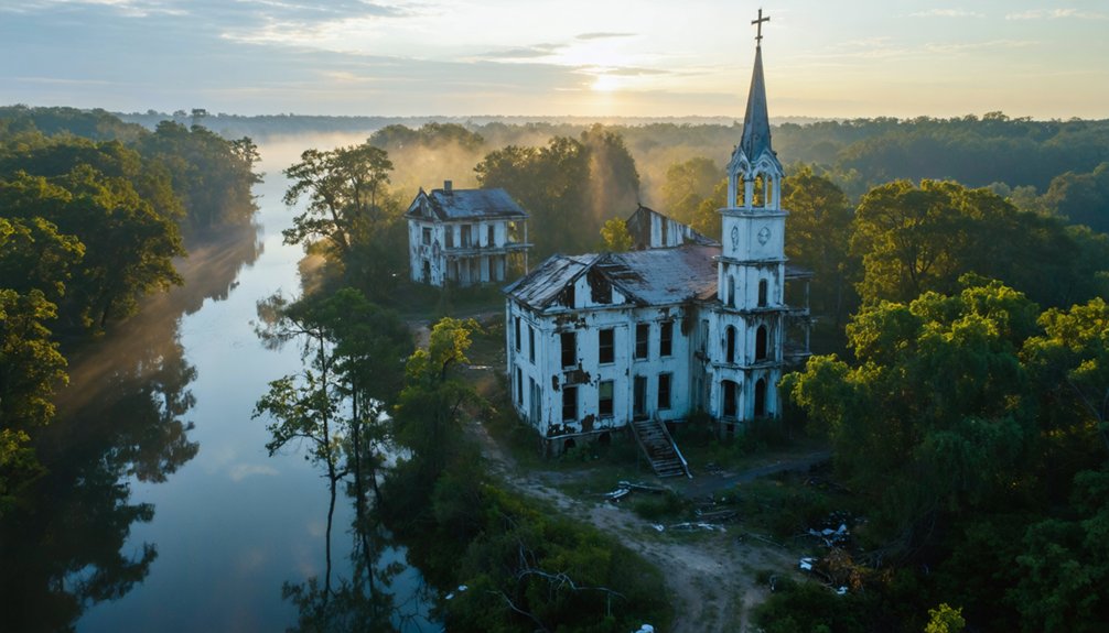 nature s reclamation through drone photography