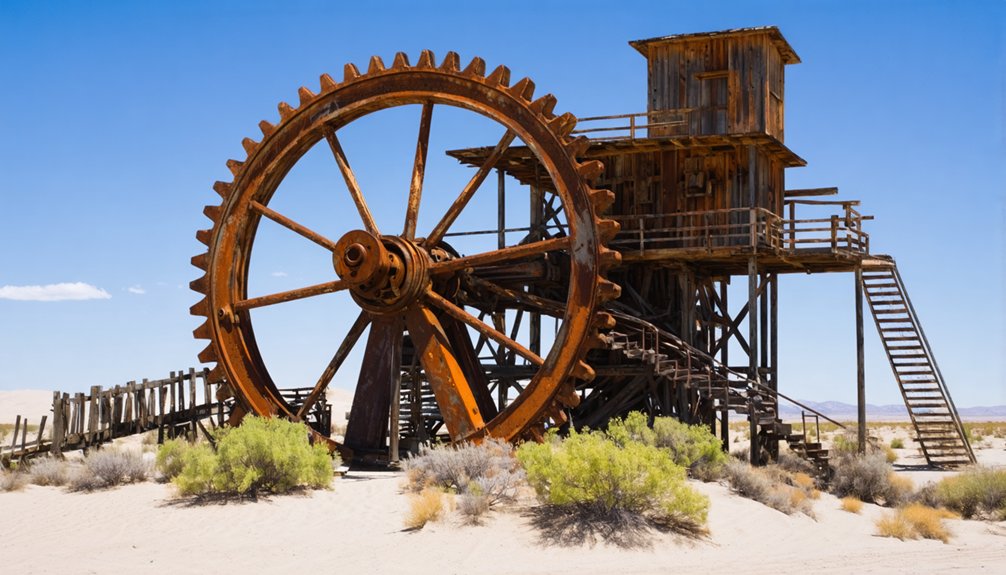 nevada mining equipment remnants