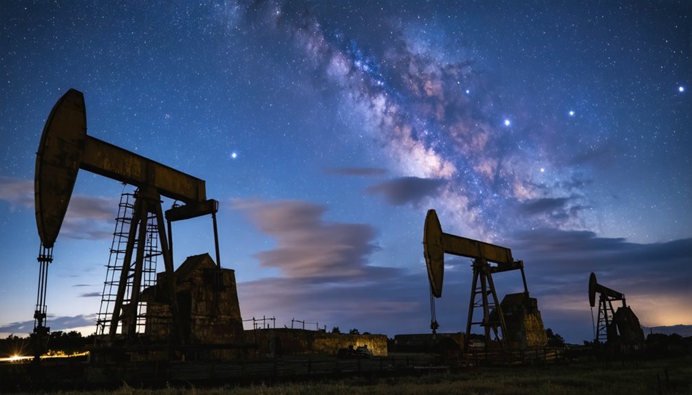 night photography at pithole