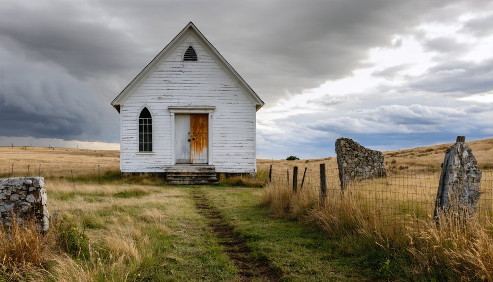 photogenic abandoned church ruins