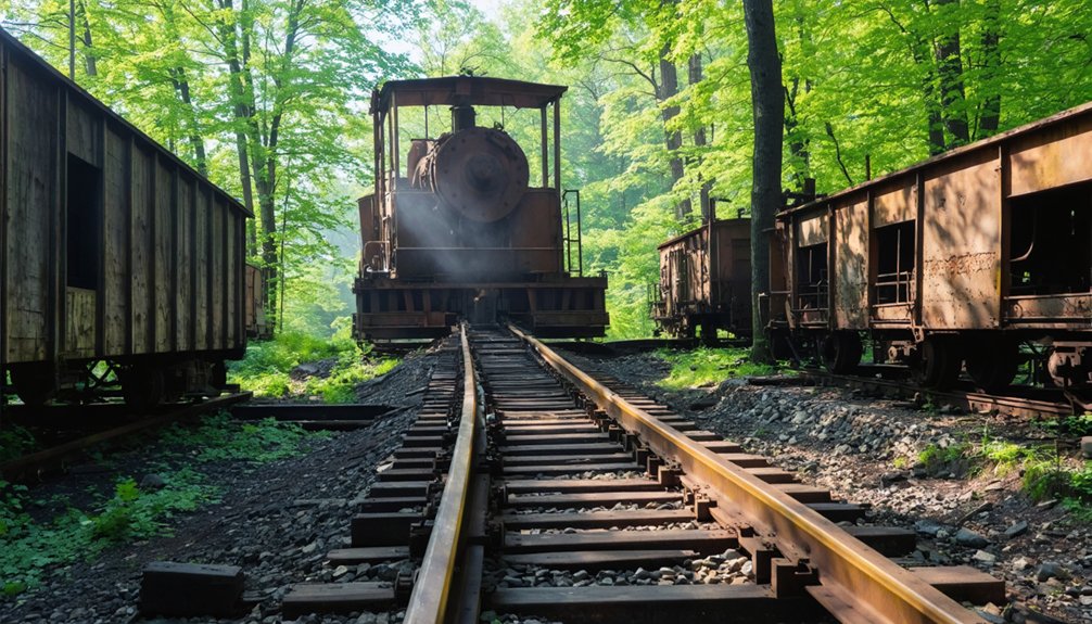 plymouth mining infrastructure remnants
