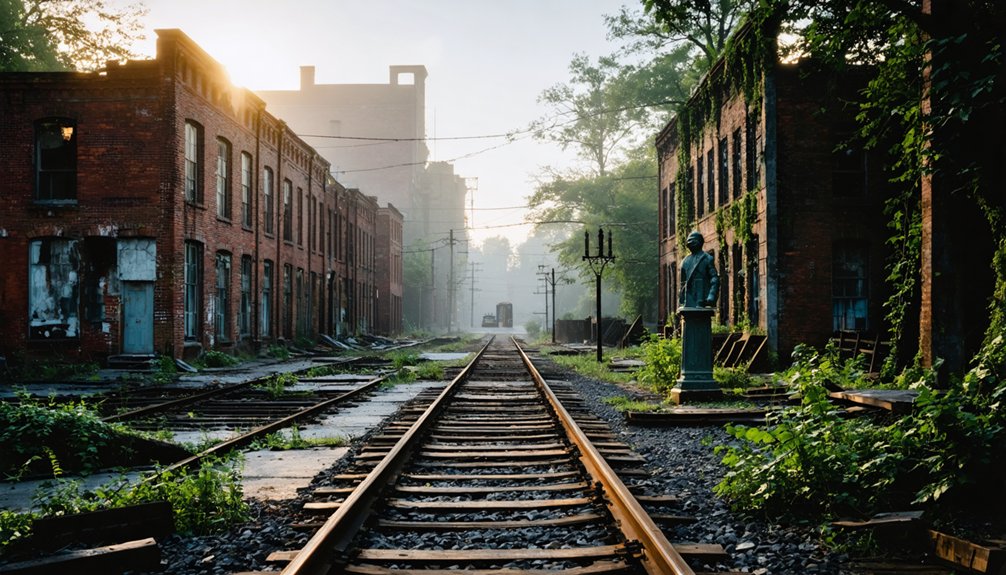 post war industrial economic collapse