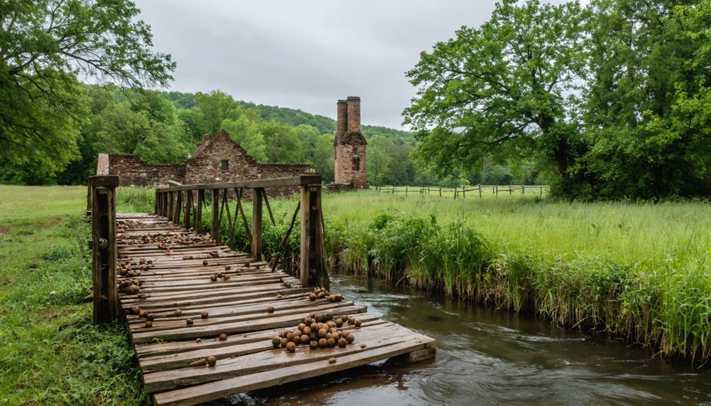 quaker bridge revolutionary war history