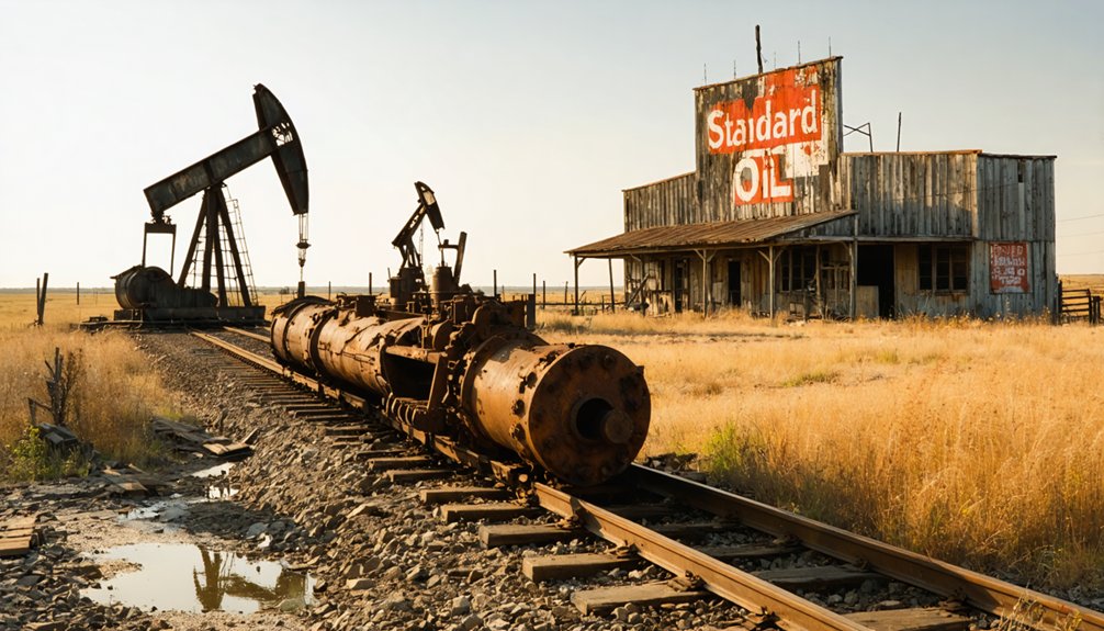 railroads shaped town survival