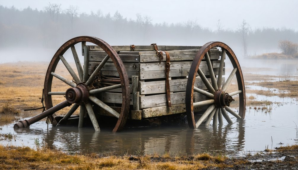 receding waters reveal history