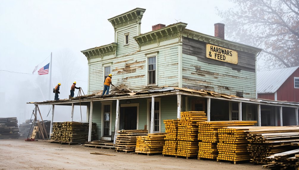 revitalizing abandoned timber communities