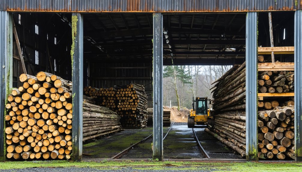 revitalizing timber harvesting towns