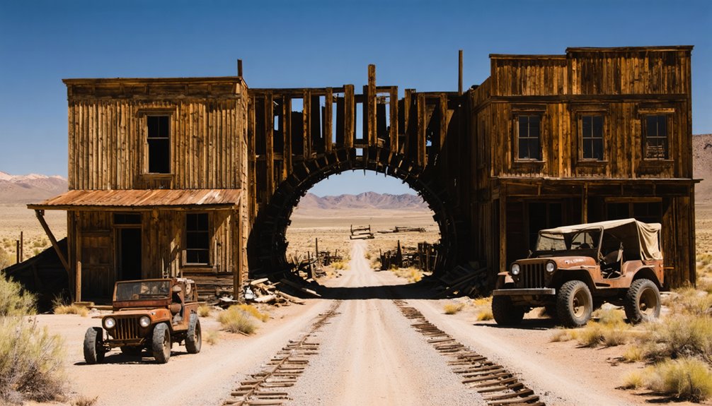 rugged mining district trails