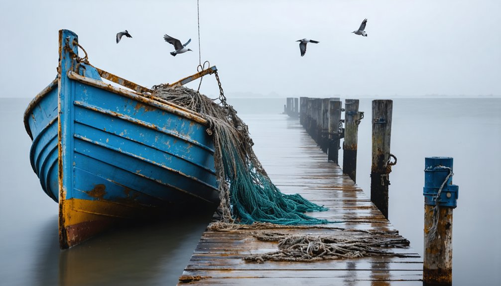 ruins of forgotten livelihoods