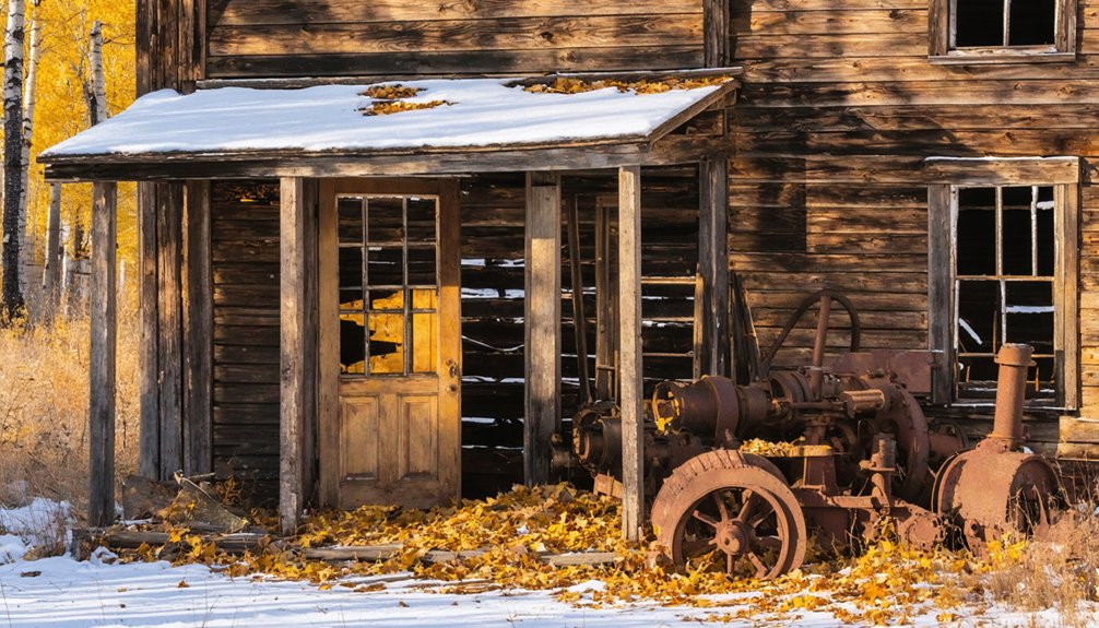 seasonal ghost town exploration