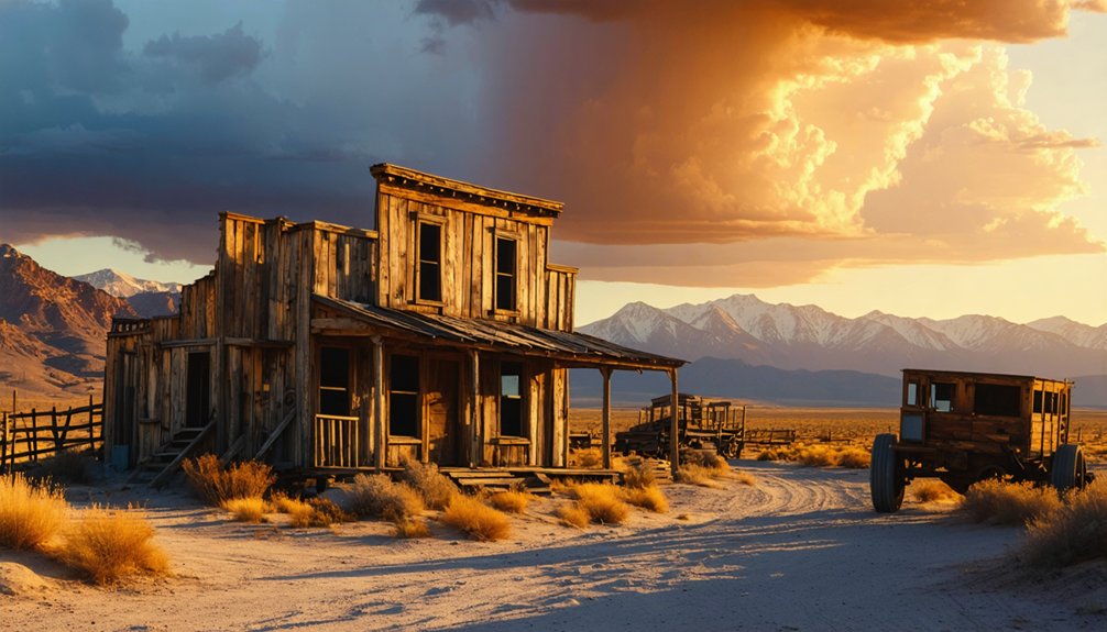 stunning desert ghost towns