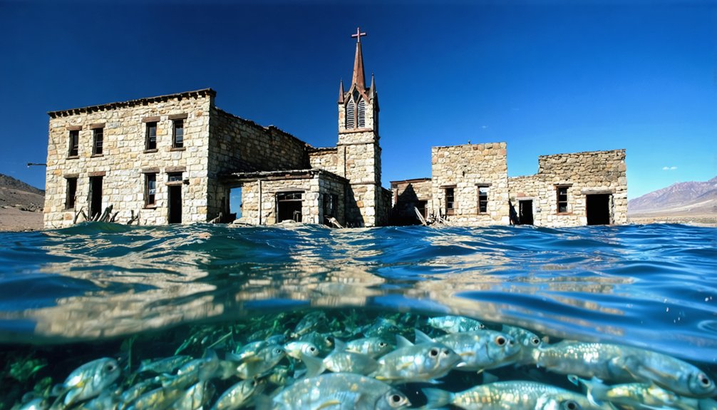 submerged towns and history