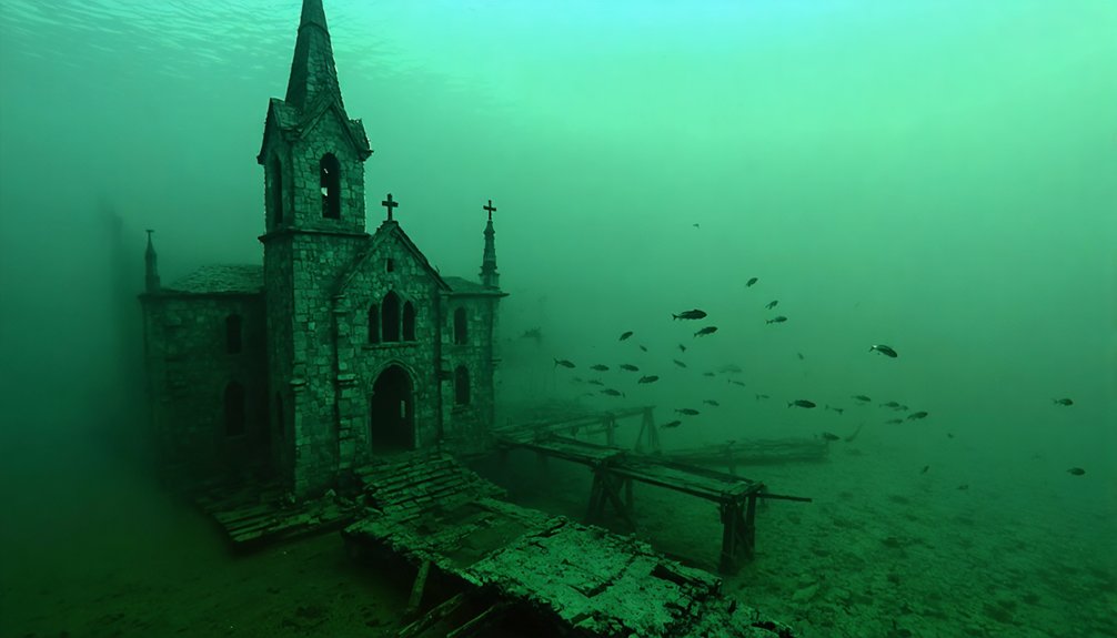 submerged towns reveal history