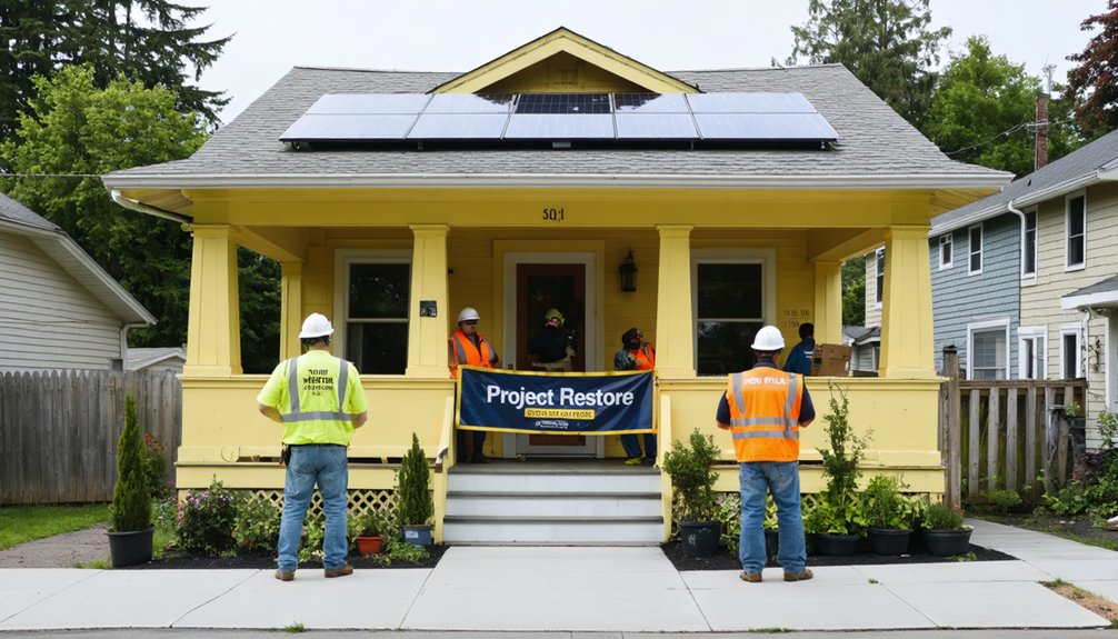 sustainable neighborhood restoration partnerships