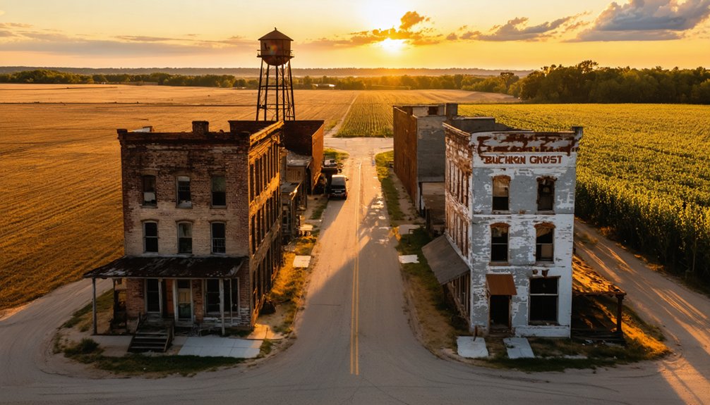 timely ghost town footage
