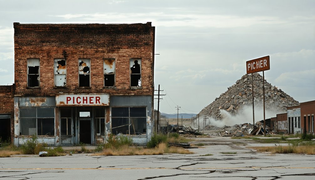 toxic ghost town devastation