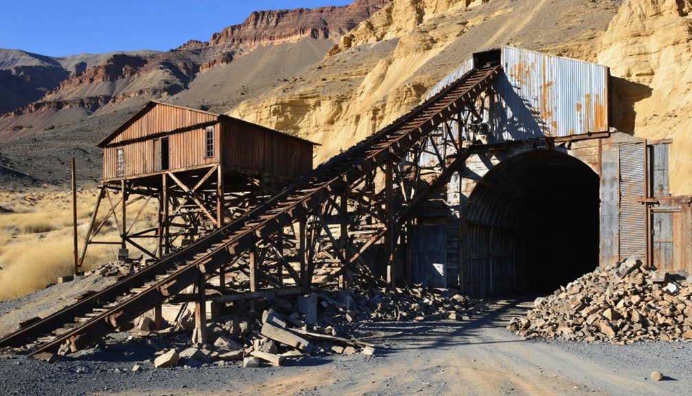 tunnel camp mining heritage