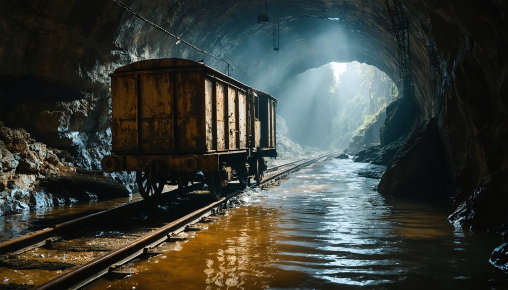 underground copper mining history