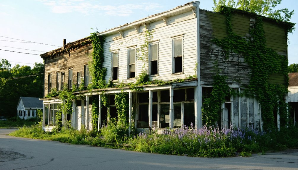 abandoned borscht belt ruins
