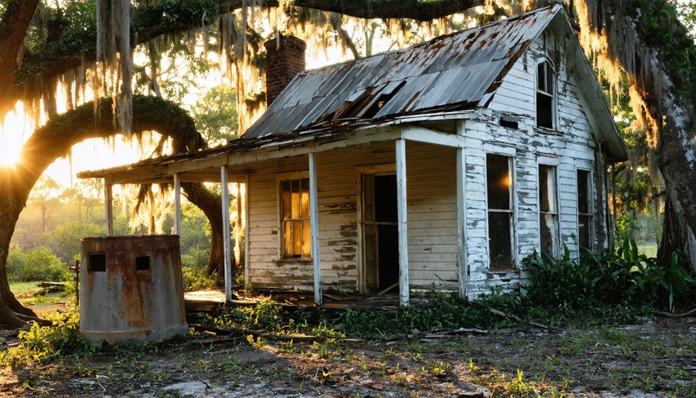 abandoned early 20th homesteads