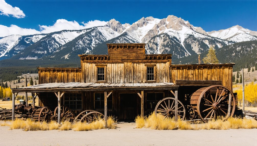 abandoned mining towns nearby