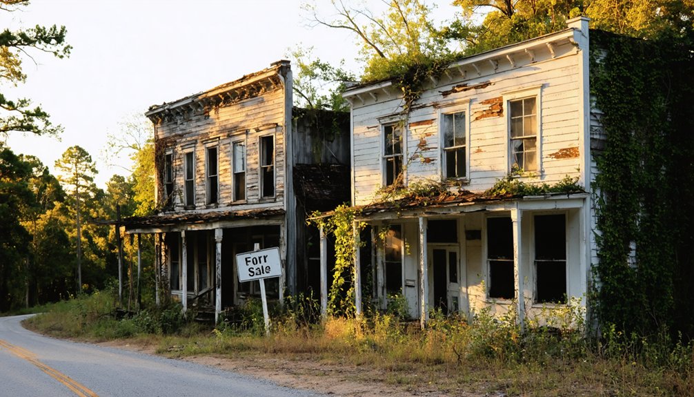 abandoned properties seeking buyers