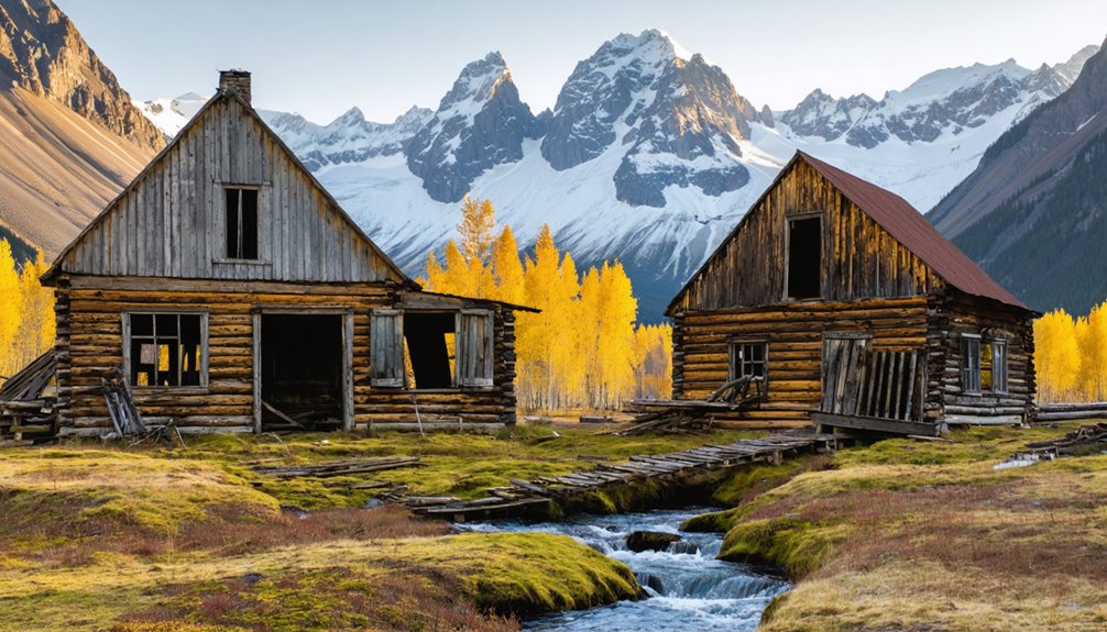 abandoned settlements by lake