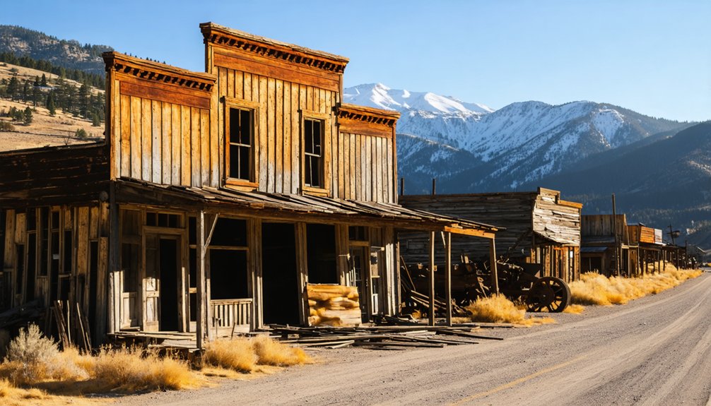abandoned settlements from mining