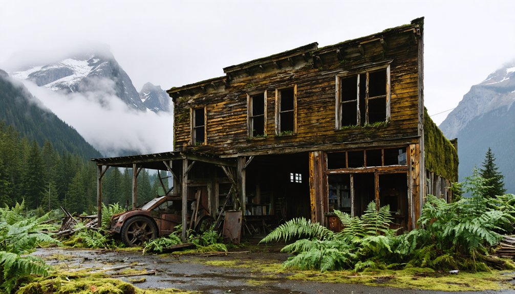 abandoned settlements in wilderness